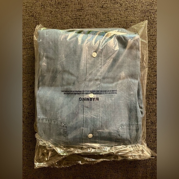 NWT UNTUCKit Women's 100% Tencel Maraska Chambray Long Sleeve Shirt Dress - Picture 7 of 9